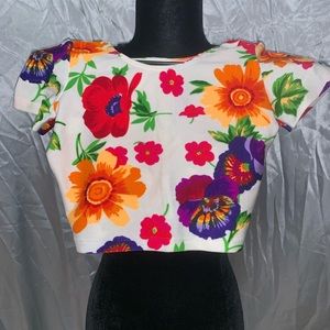 Floral Crop Top